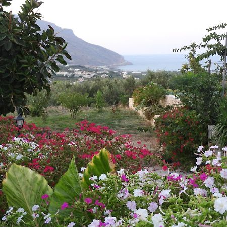 Вилла Chrissi'S House With Garden And Sea View Zerviana Киссамос Экстерьер фото